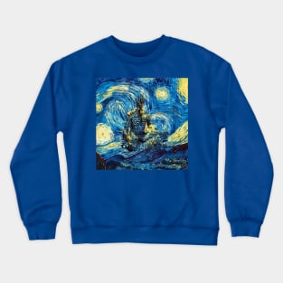 Meditation Abstract Painting Crewneck Sweatshirt